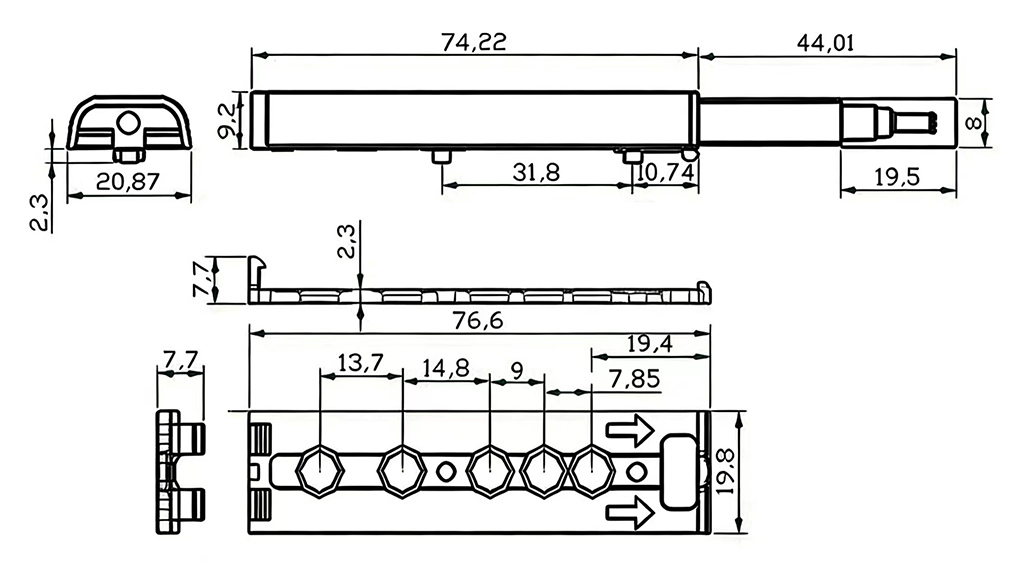RD-A001 Rebound Device Drawing 