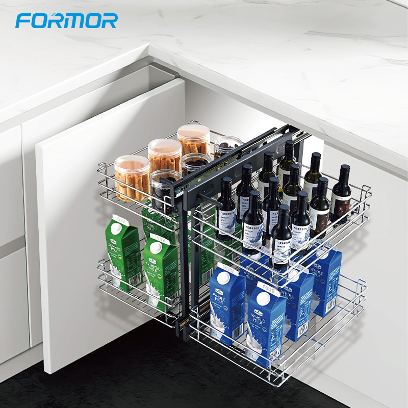 PB-020 Corner Cabinet Wire Organizer