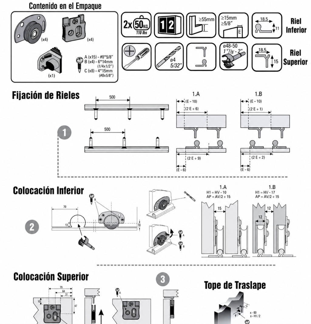 DF-M003 Door Roller