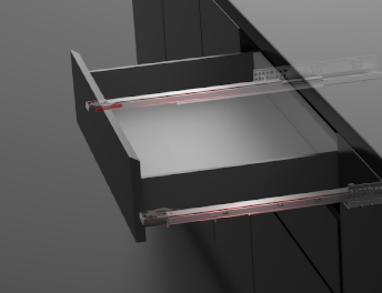 Serie de toboganes bajo encimera